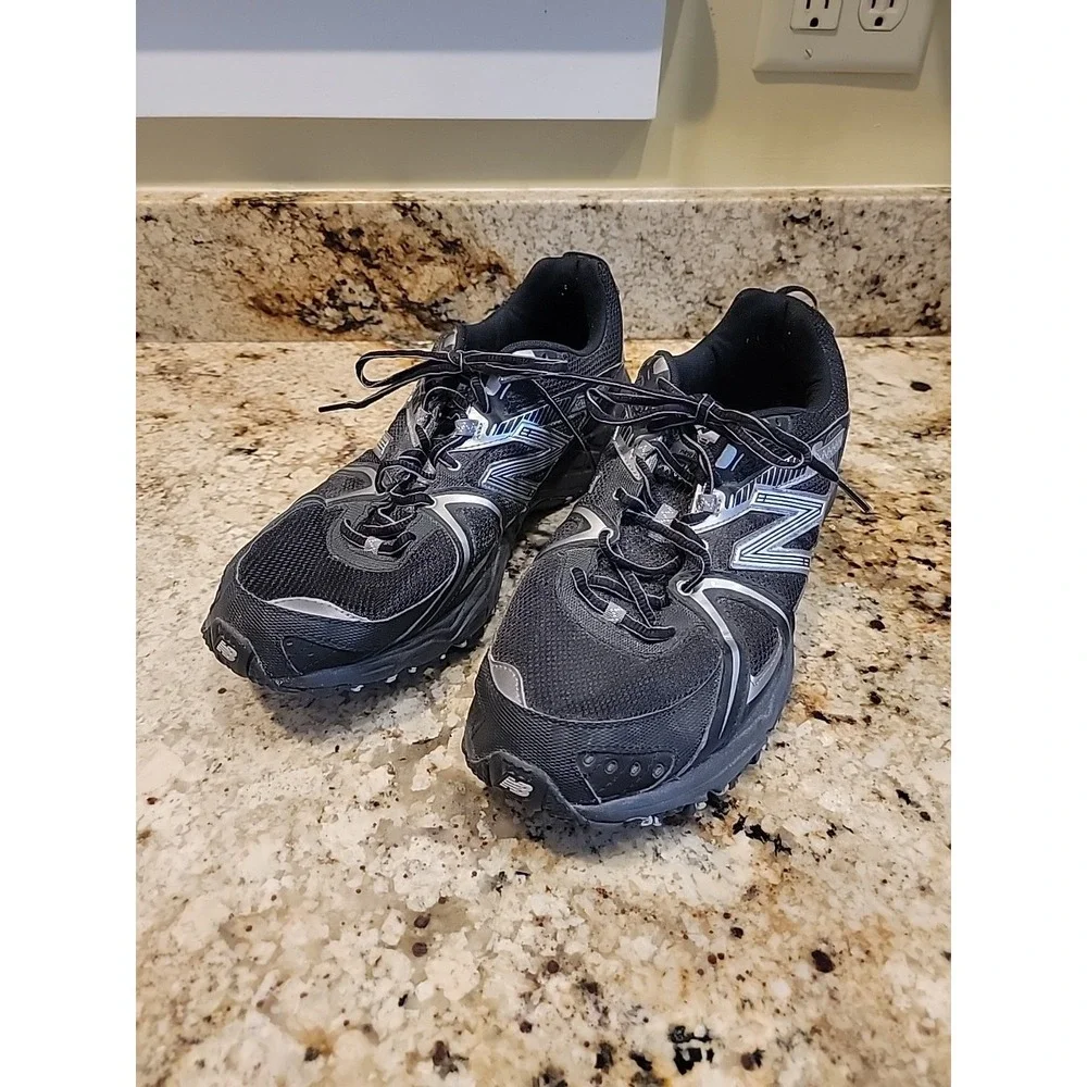 New Balance 510 Mens US Size 14 Black And Gray Trail Running Sneakers Shoes